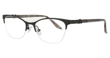 AV Studio Eyeglasses 708 MBlk/Gry Horn