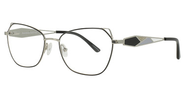 Encore Vision Eyeglasses Glamor Black/Silver