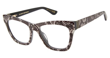 STUART WEITZMAN Eyeglasses WZN 1011 PTTRBKWHT/003K