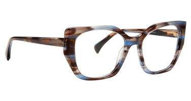 Badgley Mischka Eyeglasses Leonne MIDNIGHT BLUE/MIB