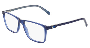 Nautica Eyeglasses N8195 DEEP BLUE CRYSTAL/410