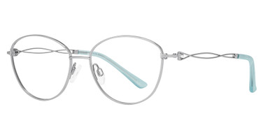 Eye Q Eyewear Eyeglasses LL37 LIGHT BLUE/BLUE