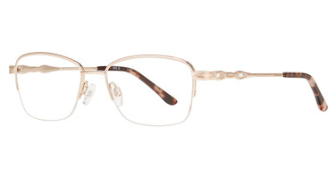 Eye Q Eyewear Eyeglasses LL38 GOLD/GOLD