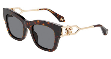 Roberto Cavalli Eyeglasses SRC130 SHINY DARK HAVANA