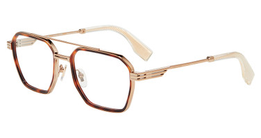 Police Eyeglasses VPLQ76E SHINY GREY GOLD