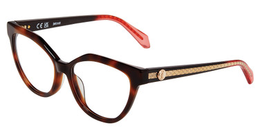 Just Cavalli Eyeglasses VJC130V HAVANA BROWN