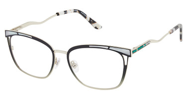 Jimmy Crystal New York Eyeglasses Tellaro Raven/RAVEN