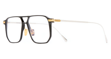 Cutler and Gross Eyeglasses AUOP000655 BLACK/GOLD/001