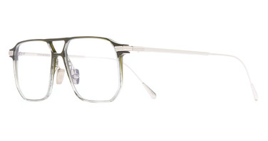 Cutler and Gross Eyeglasses AUOP000655R GREEN/RHODIUM/003