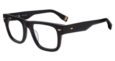 Police Eyeglasses VPLQ72 SHINY BLACK 0700