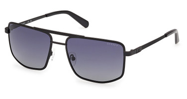 Guess? Eyeglasses GU00208 matte black / smoke polarized/02D