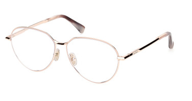 MaxMara Eyeglasses MM5178 shiny rose gold/028