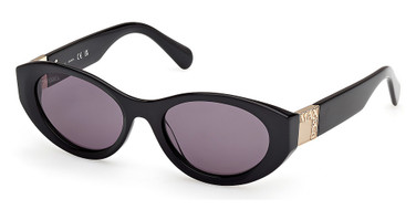 Max&Co. Eyeglasses MO0123 shiny black / smoke/01A