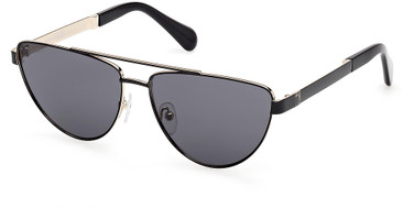 Max&Co. Eyeglasses MO0129 shiny black / smoke/01A