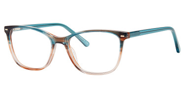 Adensco Eyeglasses AD 262 TEAL BW/0HBJ