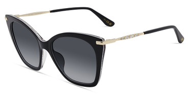 STUART WEITZMAN Eyeglasses WZN 8014/G/S PTTRBKWHT/003K