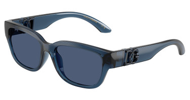 DOLCE & GABBANA KIDS Eyeglasses DX6009 TRANSPARENT BLUE/300980