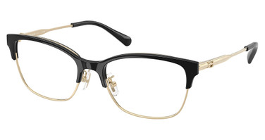 COACH Eyeglasses HC5184 SHINY LIGHT GOLD / BLACK/9428