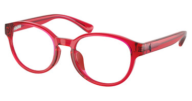 Ralph Lauren Children Eyeglasses PP8550U SHINY TRANSPARENT RED/5102
