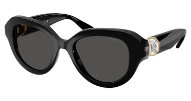 SWAROVSKI Eyeglasses SK6037F BLACK/100187