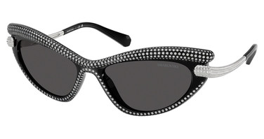 SWAROVSKI Eyeglasses SK6038 BLACK/100187