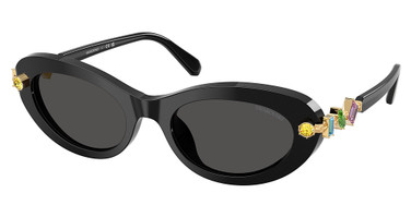 SWAROVSKI Eyeglasses SK6042 BLACK/100187