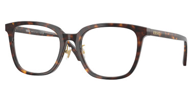 Versace Eyeglasses VE3378D DARK HAVANA/108