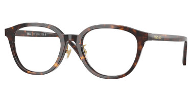 Versace Eyeglasses VE3379D DARK HAVANA/108