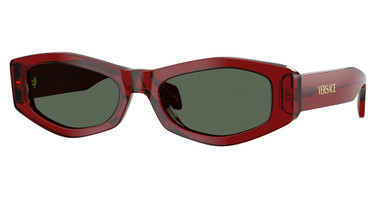 Versace Eyeglasses VE4487F DARK TRANSPARENT RED/551271