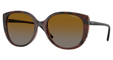 Vogue® Eyeglasses VO5623S TOP DARK HAVANA/LIGHT BR/2386T5