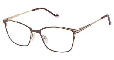 TITANflex Eyeglasses HTF011 brown/BRN