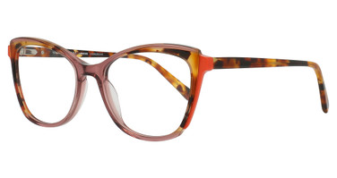 William Morris Eyeglasses WMLNBRICK1 ORNAGE MEDIUM TRANSPARENT/4525