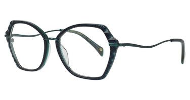 William Morris Eyeglasses WMBDHYDE1 PETROL DARK TRANSPARENT/9335
