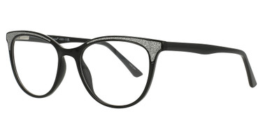 Enhance Eyeglasses 4505 Black Sparkle