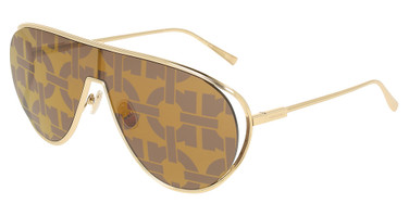 Ferragamo Eyeglasses SF323SG DEEP GOLD/751