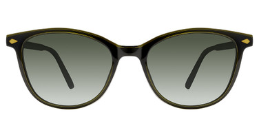 Eco Eyeglasses LILY CLIP ON SET OLIVE - SET/OLV_SET