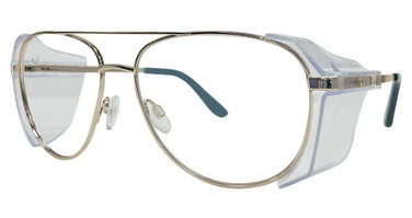 Invincible Safety Eyewear Eyeglasses IP 206M Shiny Gold