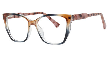 Smart Eyeglasses SMART S2899 Brown Blue/ Pink Demi/C1