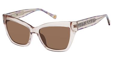 BETSEY JOHNSON Eyeglasses LIMELIGHT Tan/TAN