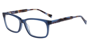 Lucky Brand Eyeglasses VLBD834 NAVY CRYSTAL + BLUE HAVANA