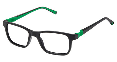 Life Italia Eyeglasses JF-911 BLACK GREEN/1