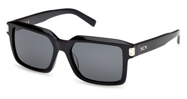 MCM Worldwide Eyeglasses MW0020 shiny black / smoke/01A