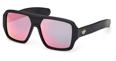 Adidas Originals Eyeglasses OR0132 matte black / bordeaux mirror/02U