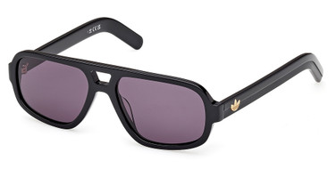 Adidas Originals Eyeglasses OR0134 shiny black / smoke/01A