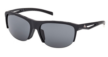 Adidas Sport Eyeglasses SP0112 matte black / smoke/02A