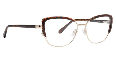 Vera Bradley Eyeglasses Thelon LOTUS MONTAGE ROASTED PECAN/LRP