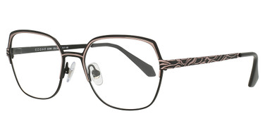C-ZONE Eyeglasses B2386 Black/Rose Gold/C-90