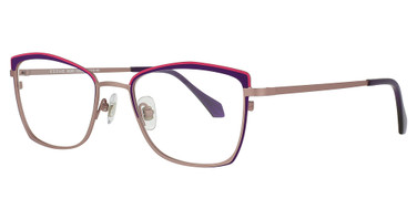 C-ZONE Eyeglasses B2387 Pink Gold/Purple/Fuchsia/C-40