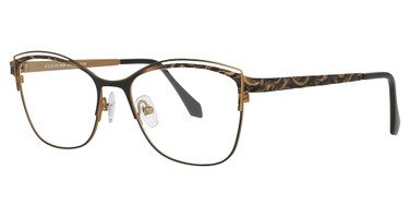 C-ZONE Eyeglasses B2388 Black/Grey/Rose Gold/C-90