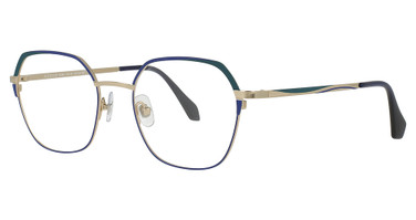 C-ZONE B2389 Navy/Petrol/Gold/C-60